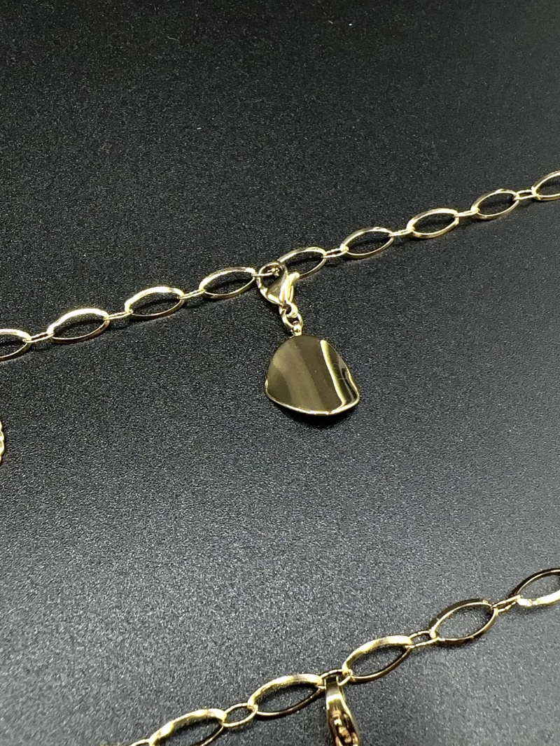 Mayorista Emily - Charm de acero inoxidable con strass