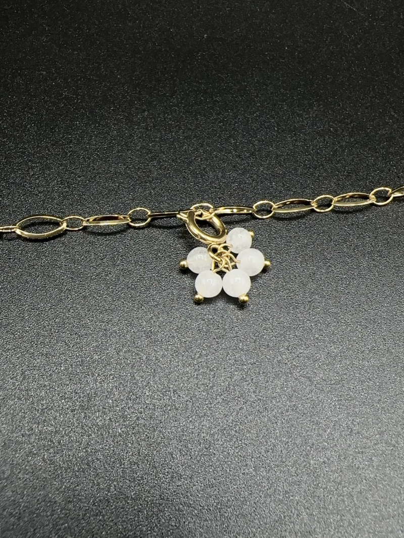 Mayorista Emily - Charm de acero inoxidable con strass