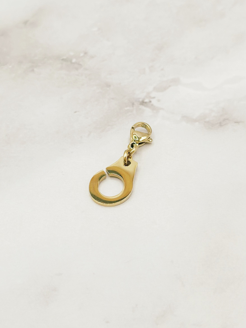 Wholesaler Emily - Stainless steel charm strass numbers