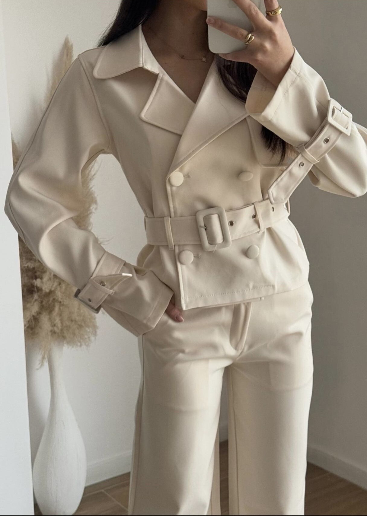 Wholesaler Emma & Ashley design - TRENCH JACKET WITH BELT