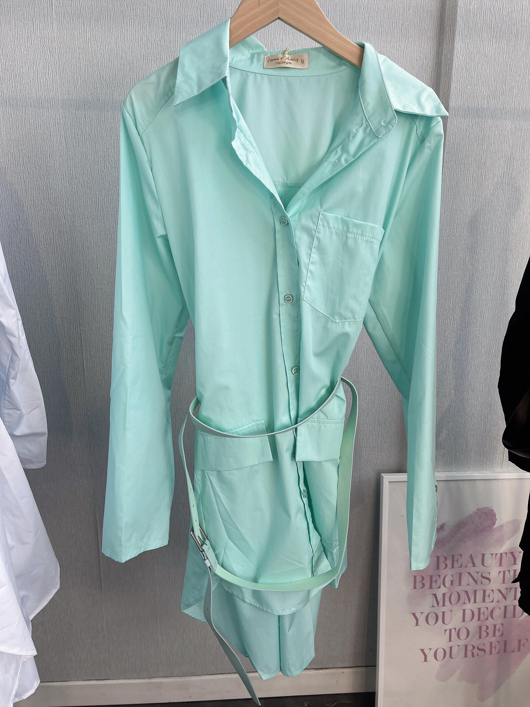 Wholesaler Emma & Ashley design - Shirt dress with included belt