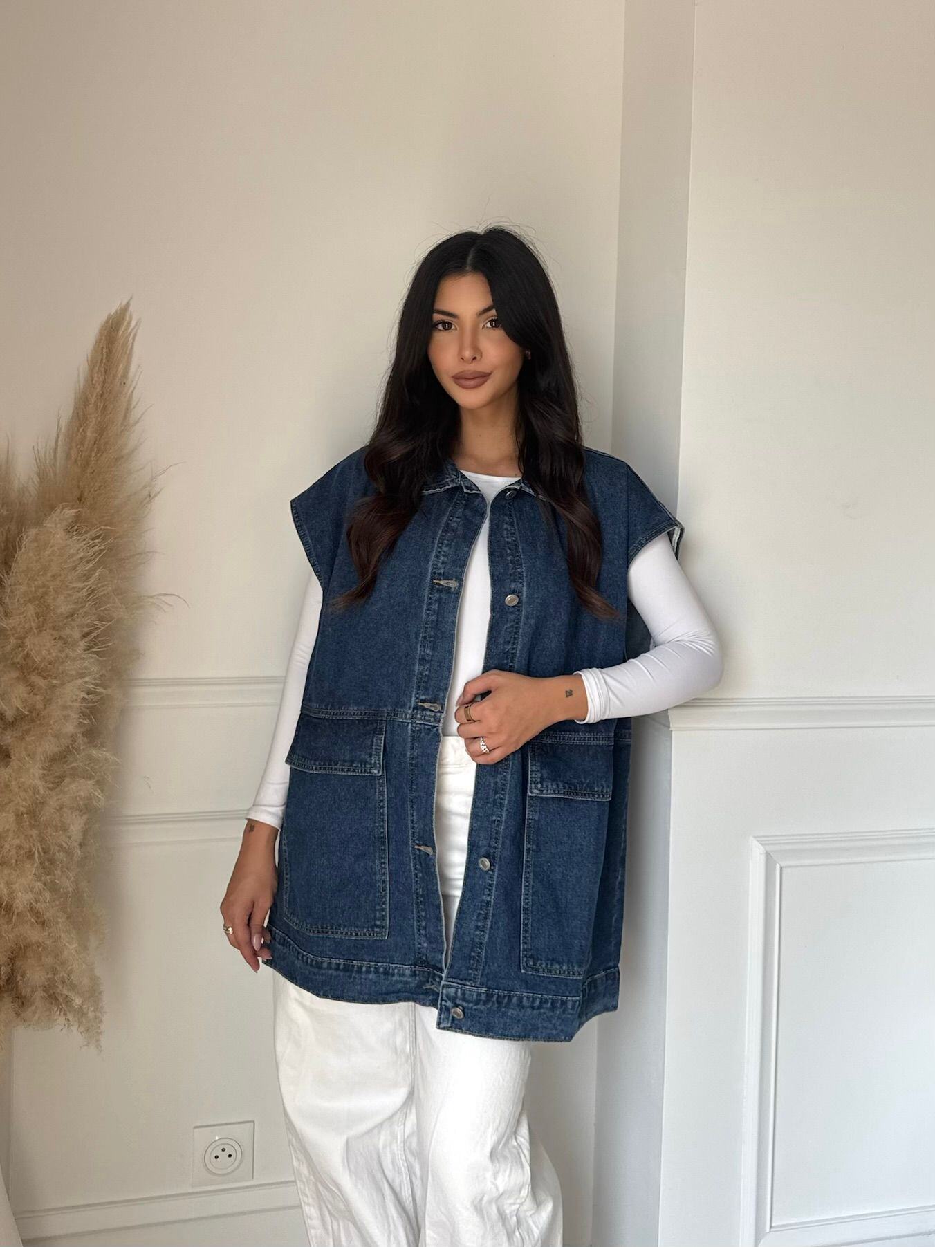 Wholesaler Emma & Ashley design - JEANS VEST