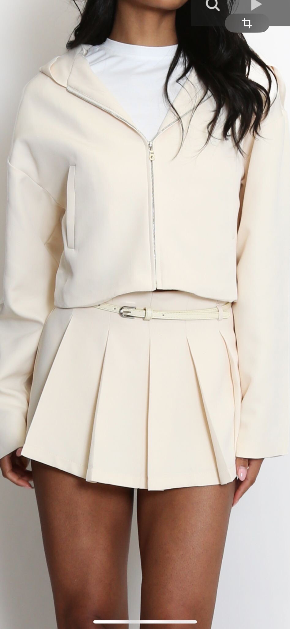 Wholesaler Emma & Ashley design - Short folding skirt + shorts with belt included