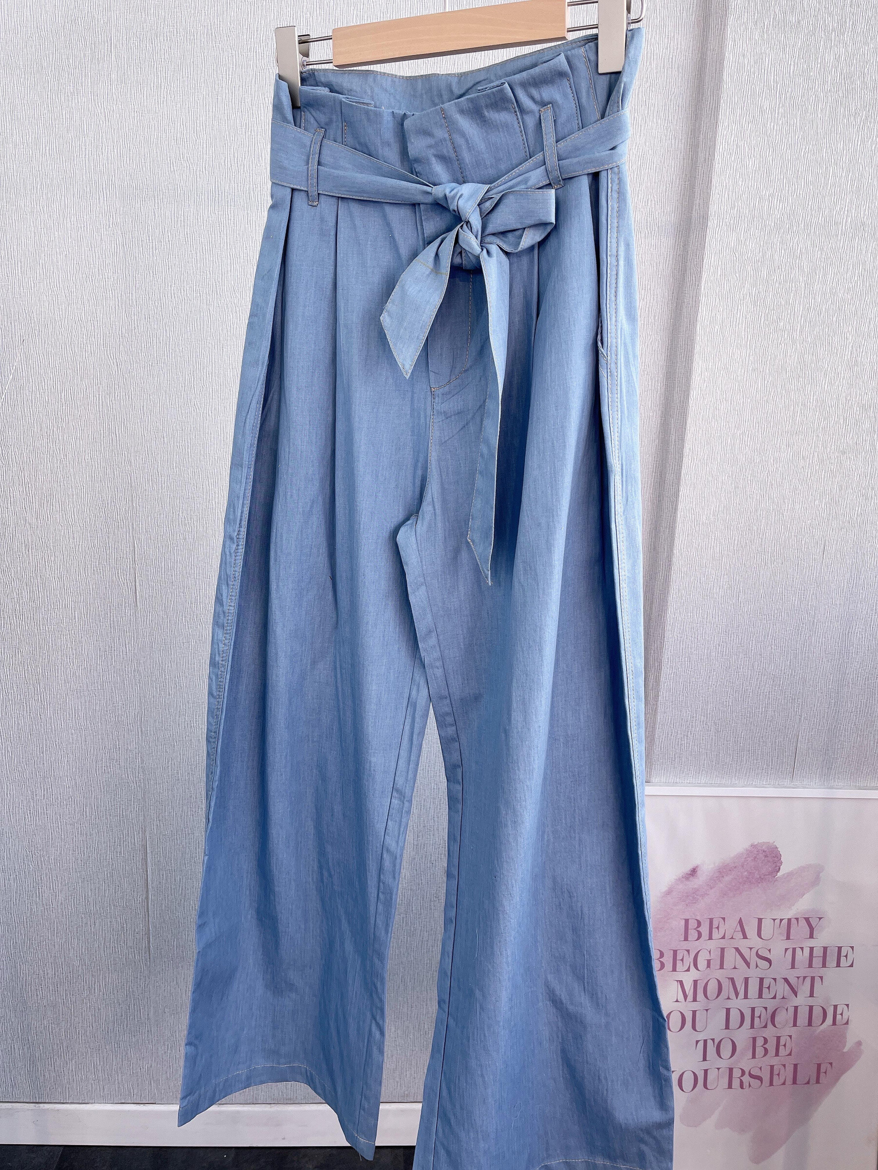 Wholesaler Emma & Ashley design - WIDE HIGH WAIST TROUSERS