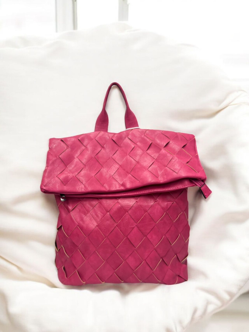 Grossiste Emma Dore (Sacs) - Sac à dos tressé uni