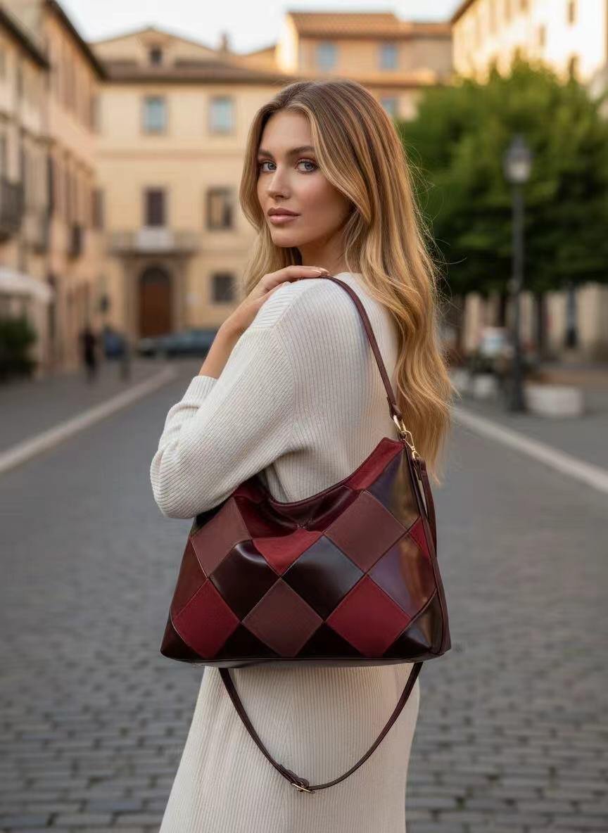 Grossiste Emma Dore (Sacs) - Sac A Main Femme Bicolore