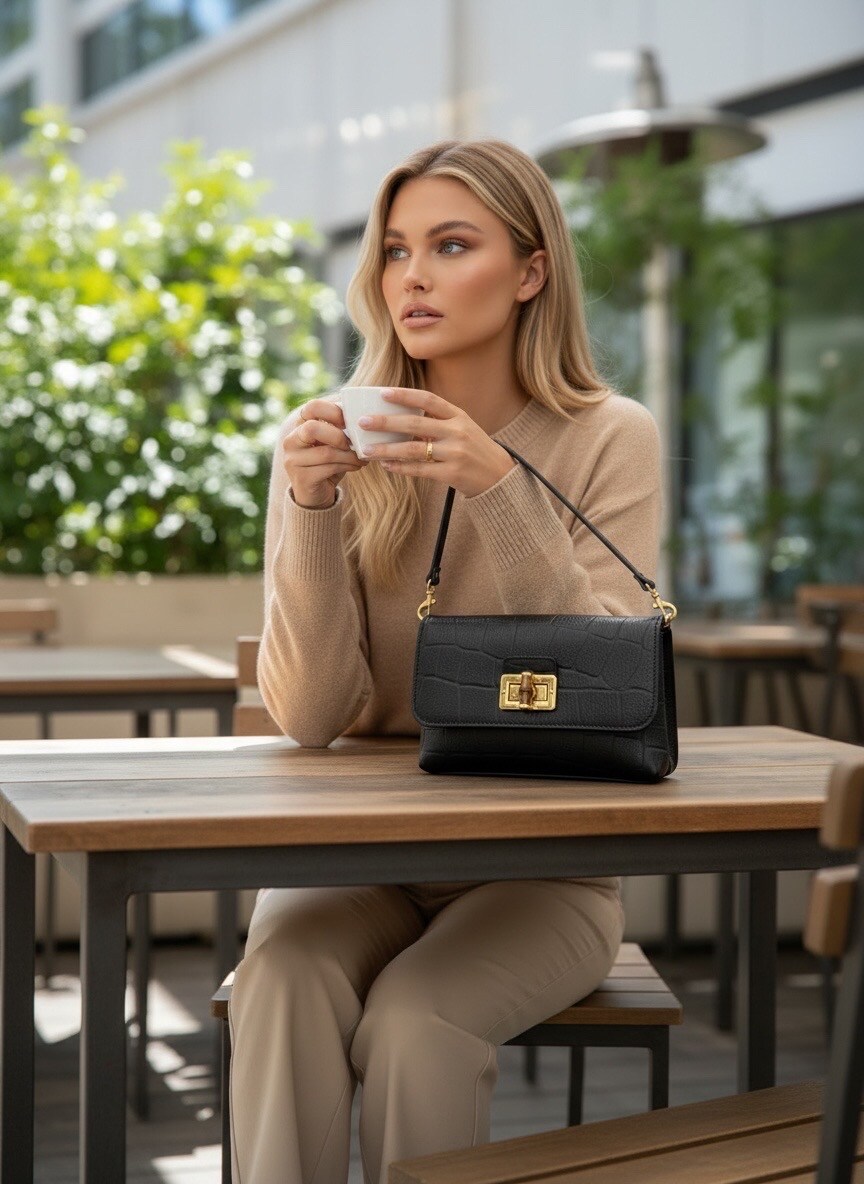 Wholesaler Emma Dore (Sacs) - Leather shoulder bag