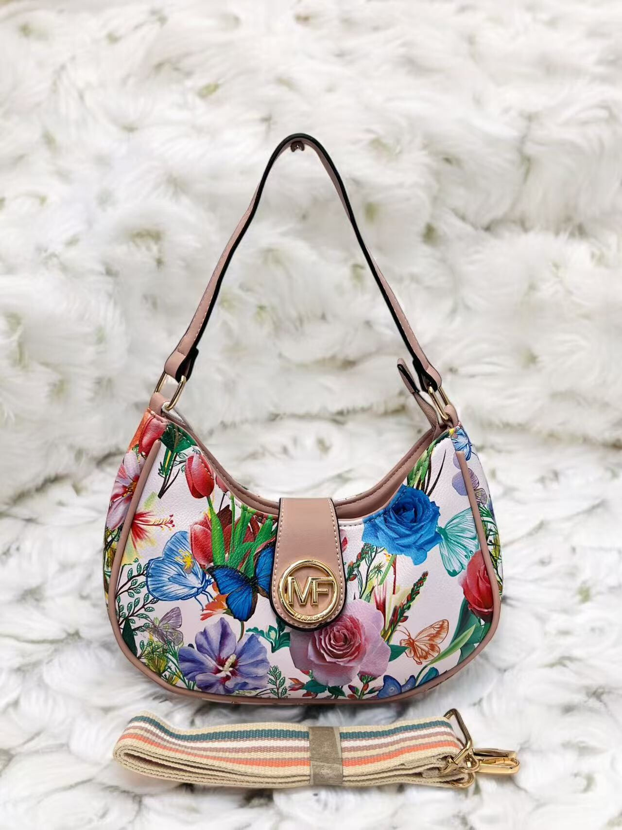 Wholesaler Emma Dore (Sacs) - Shoulder bag with flowery print