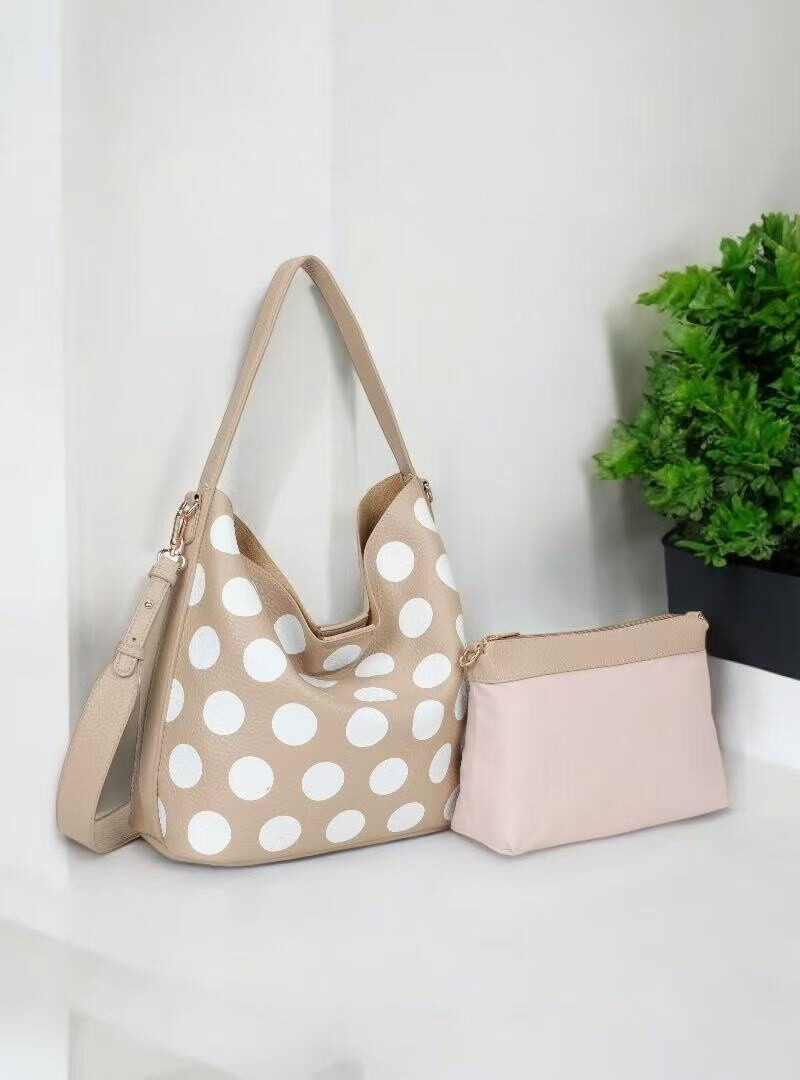 Wholesaler Emma Dore (Sacs) - Shoulder bag with small pea print