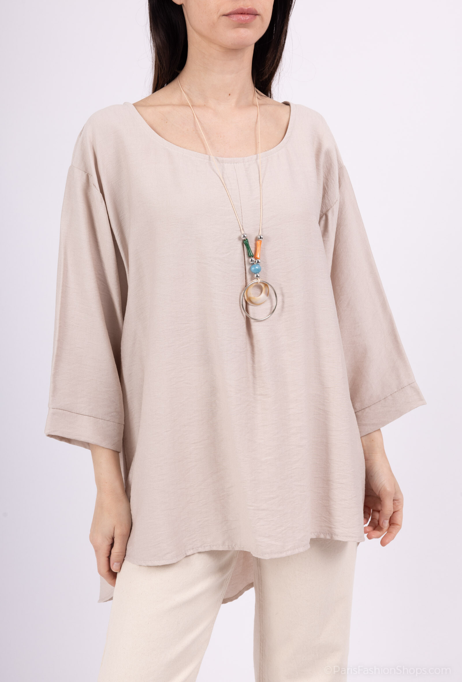 Wholesaler Emma Dore - Viscose blouse, long sleeve