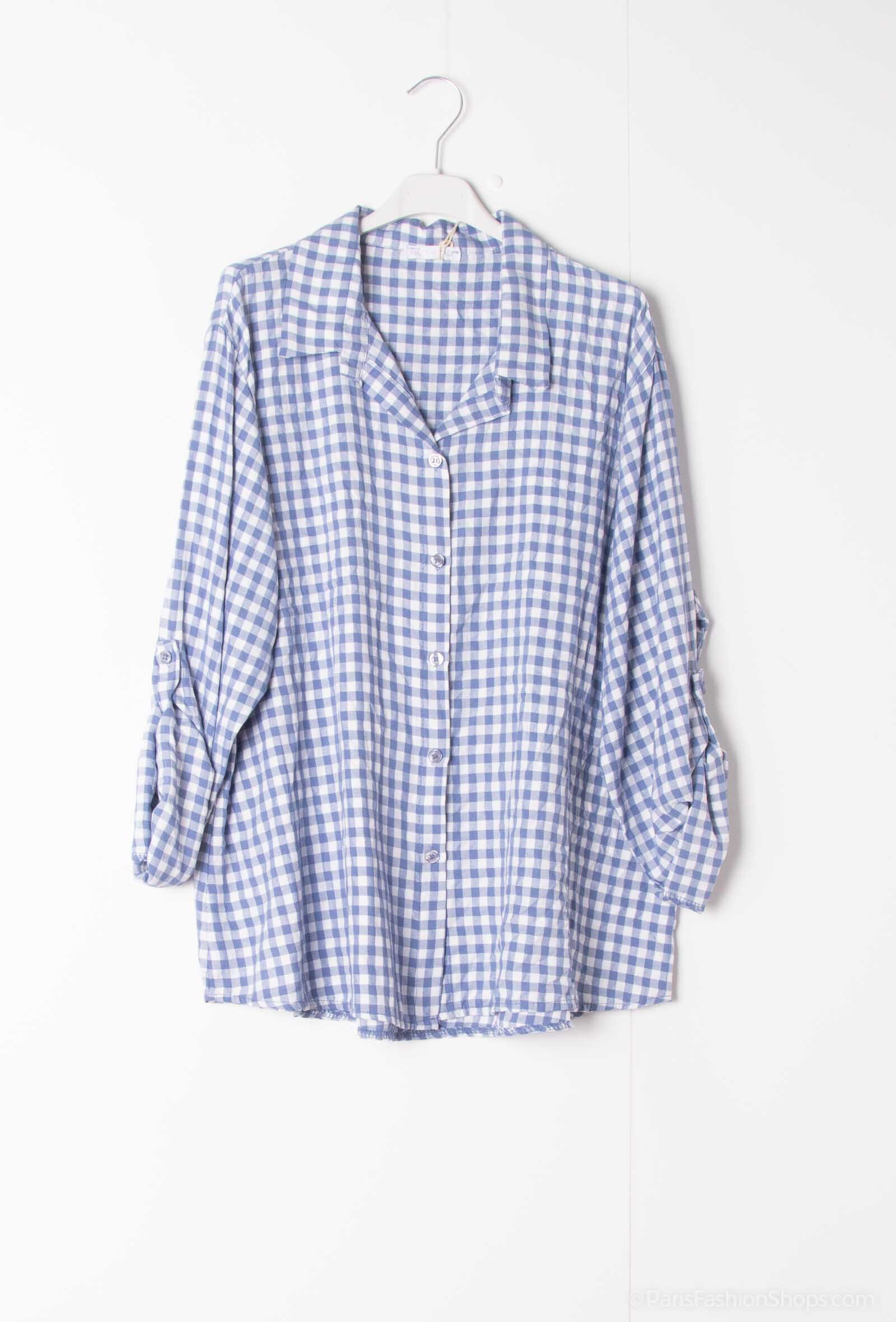 Wholesaler Emma Dore - Cotton checkered shirt