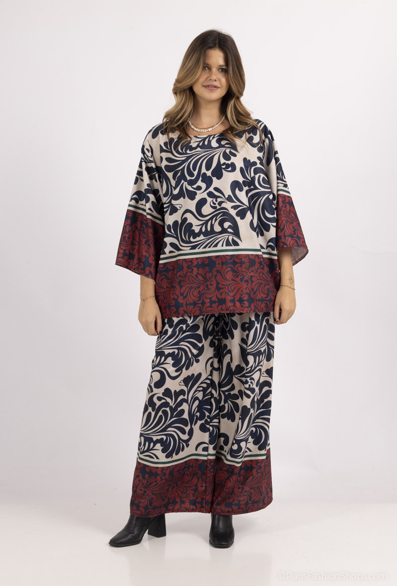 Wholesaler Emma Dore - Set with round neck print