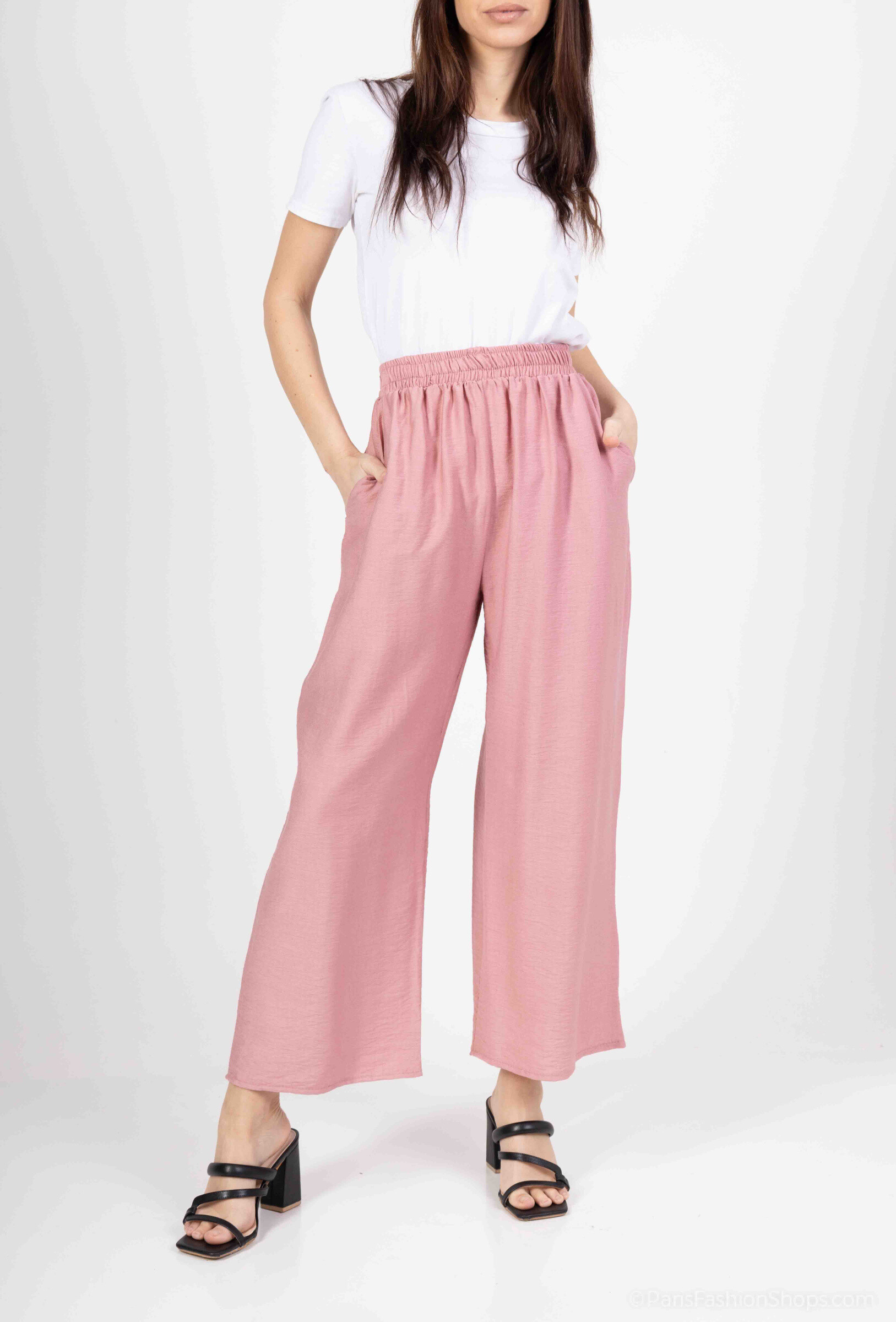 Wholesaler Emma Dore - Straight section pants in viscose