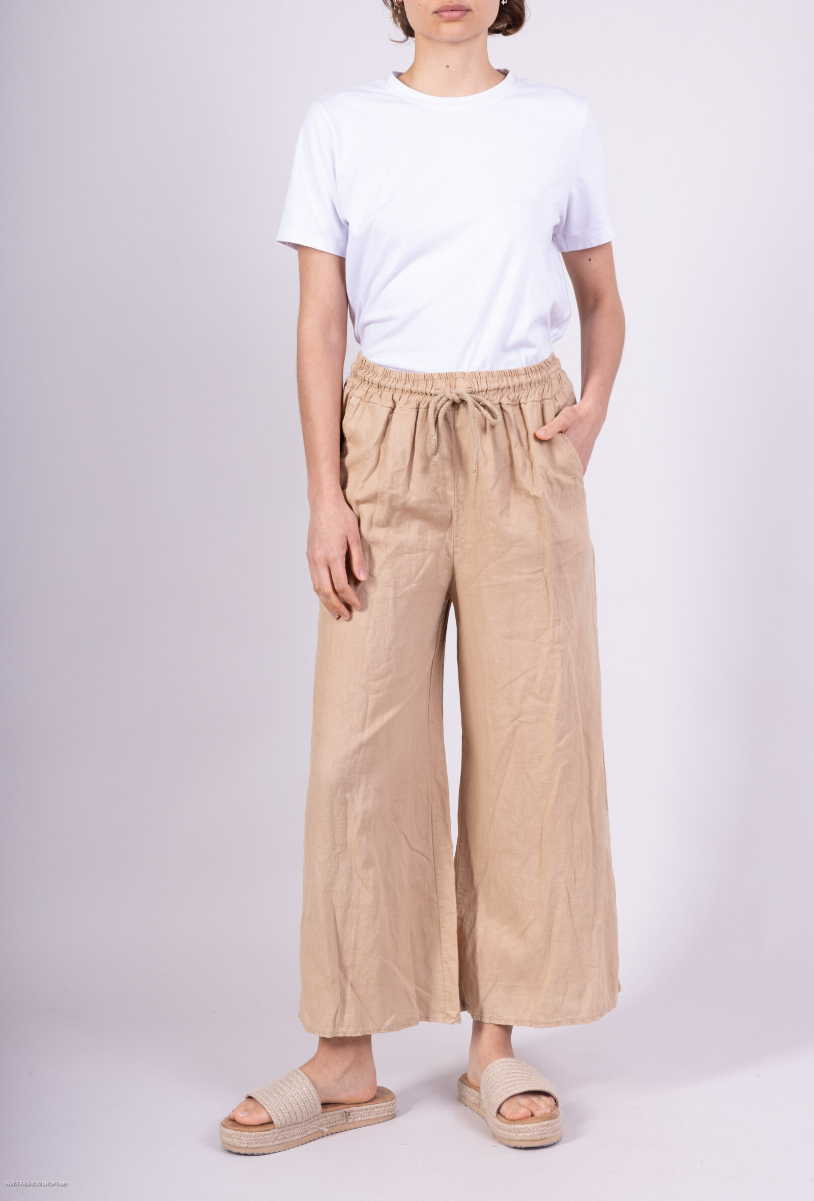 Wholesaler Emma Dore - Split linen pants
