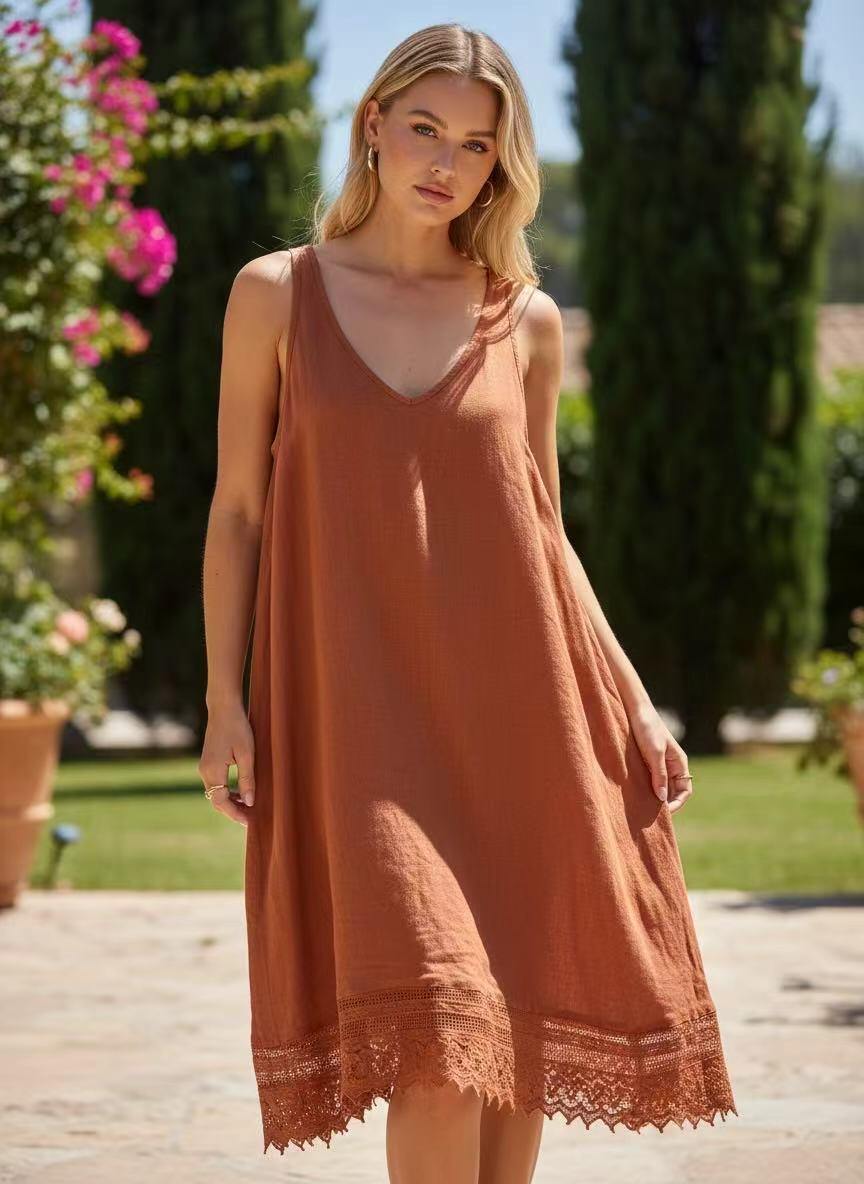 Wholesaler Emma Dore - Mid-length lace dress