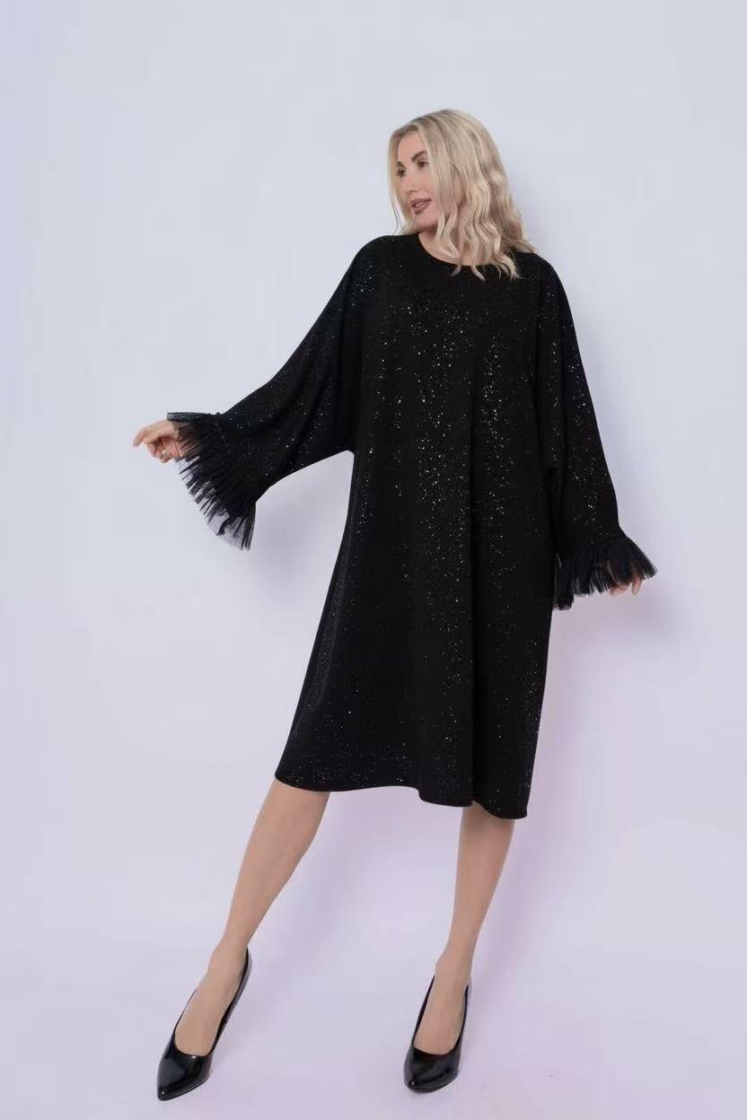 Wholesaler Emma Dore - Sequin Dress With Lace. One Size 36-48