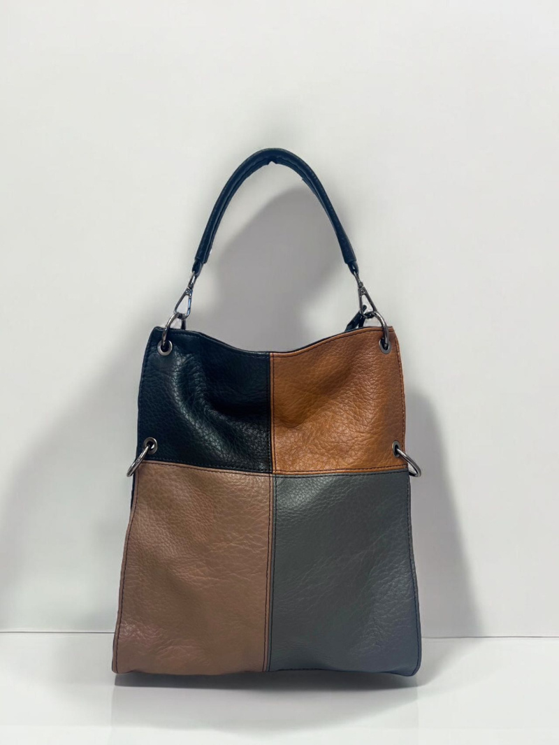 Wholesaler Emma Dore - Shoulder bag, multicolor patchwork