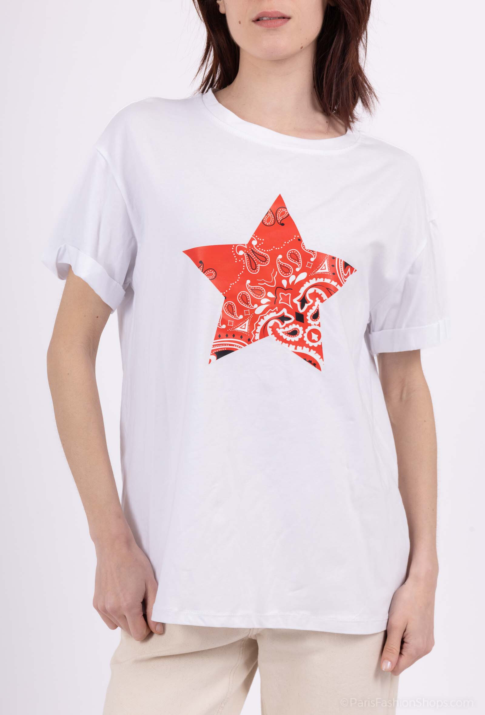 Wholesaler Emma Dore - T-shirt with 3D star