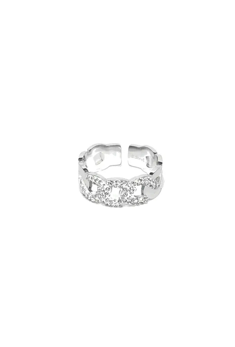 Grossiste Emma Fantaisies - Bague taille réglable Argent