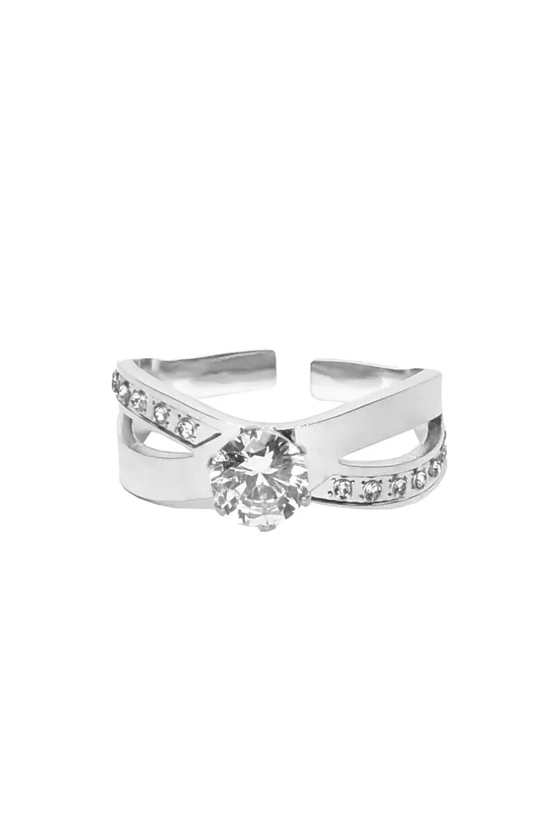 Grossiste Emma Fantaisies - Bague taille réglable Argent