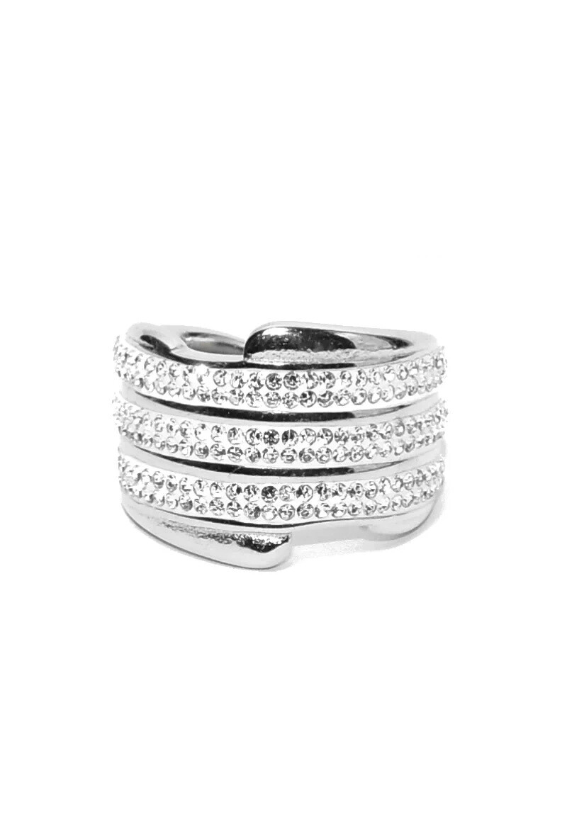 Grossiste Emma Fantaisies - Bague taille réglable Argent