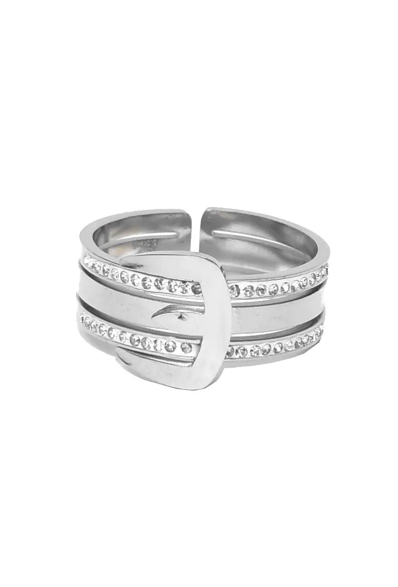 Grossiste Emma Fantaisies - Bague taille réglable Argent