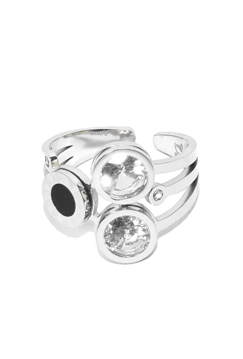 Grossiste Emma Fantaisies - Bague taille réglable Argent