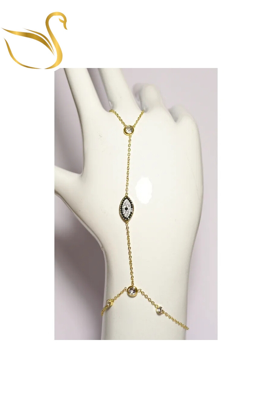 Grossiste Emma Fantaisies - Bague bracelet sexy oeil fatma