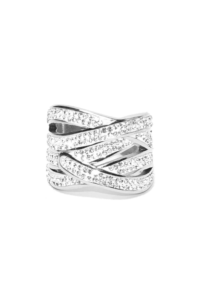 Grossiste Emma Fantaisies - Bague taille réglable Argent