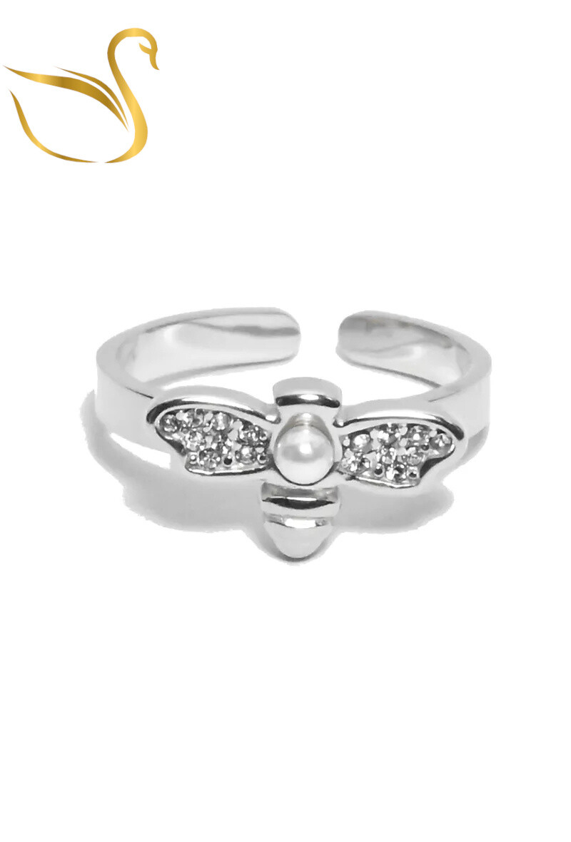 Grossiste Emma Fantaisies - Bague abeille taille réglabe