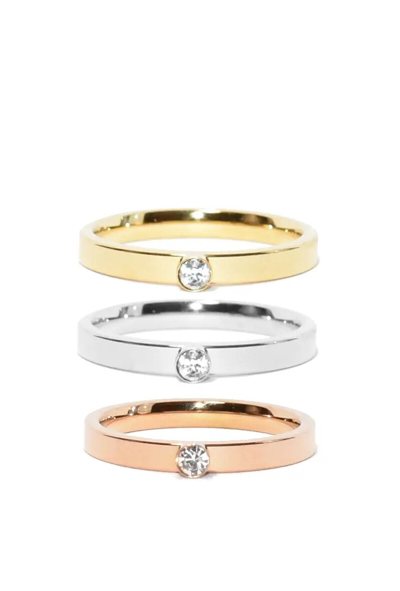 Grossiste Emma Fantaisies - Bague taille 18mm diamètre Or