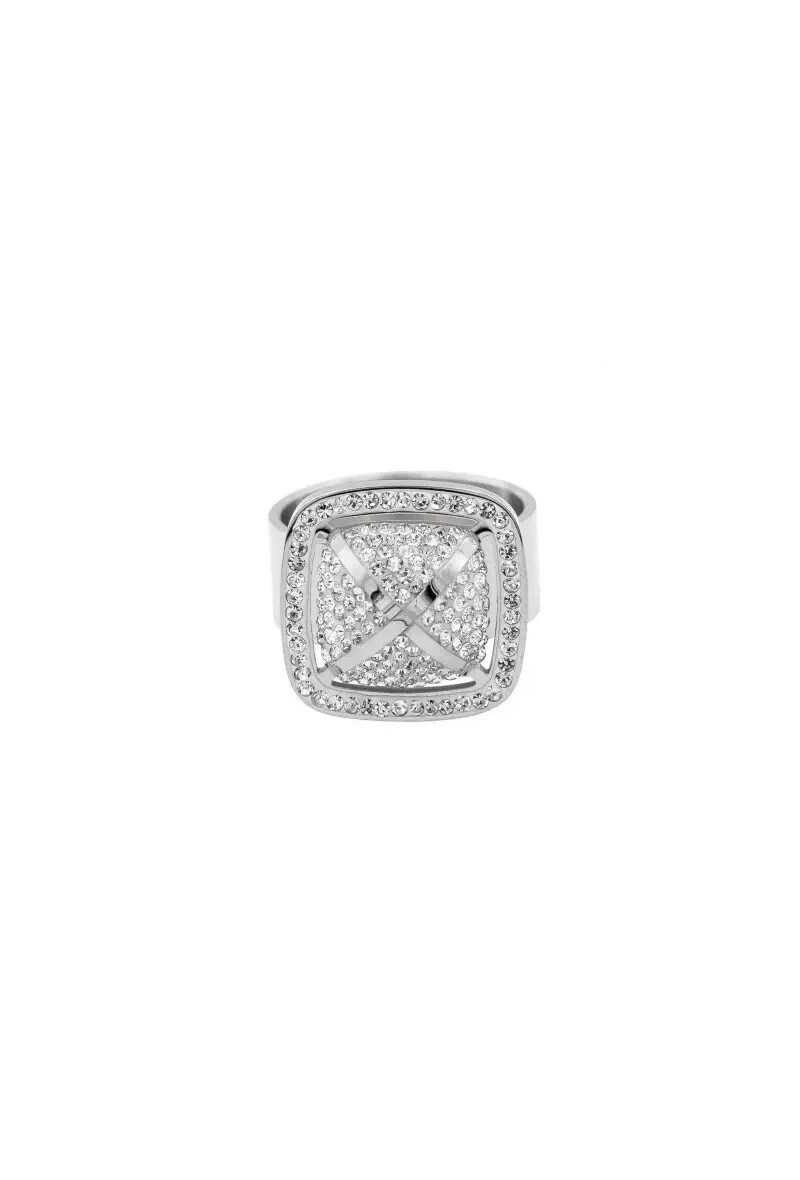 Grossiste Emma Fantaisies - Bague taille réglable pyramide Argent