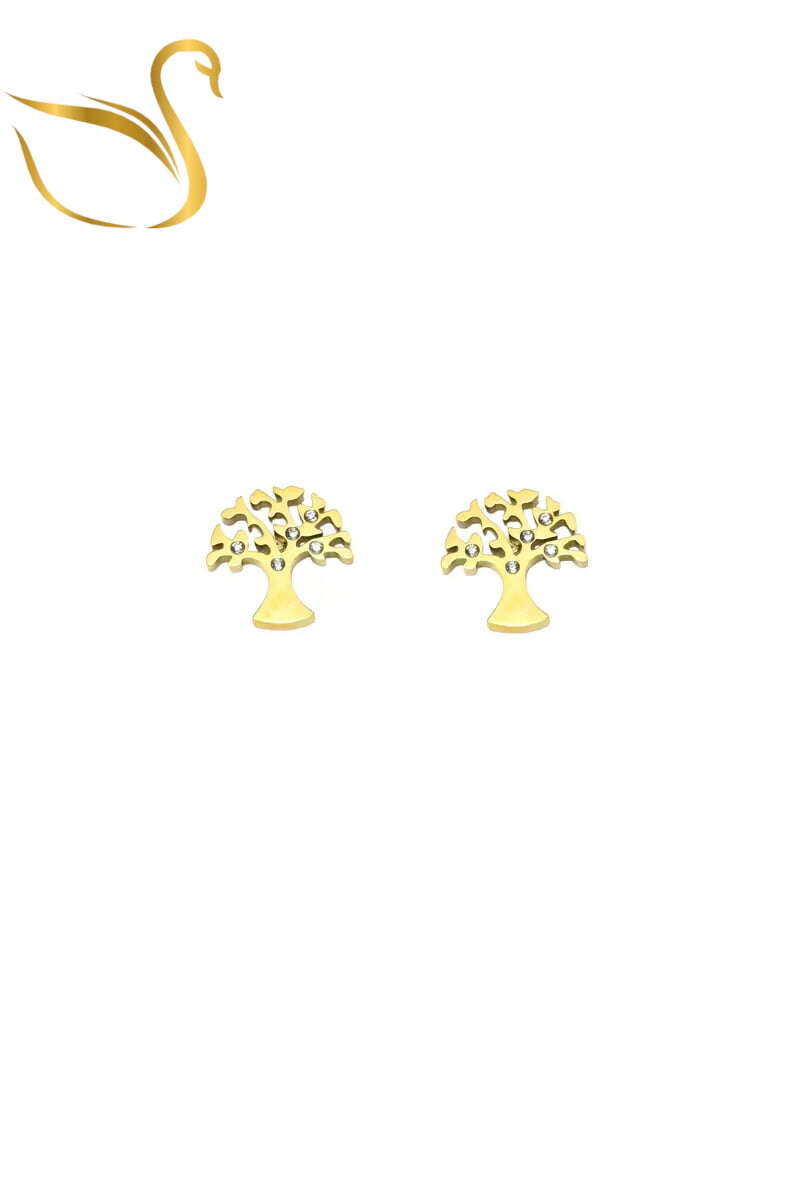Grossiste Emma Fantaisies - Boucle-d-oreille arbre de la vie
