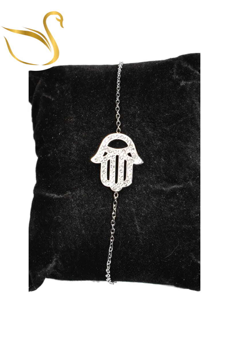 Grossiste Emma Fantaisies - Bracelet main de Fatma Argent