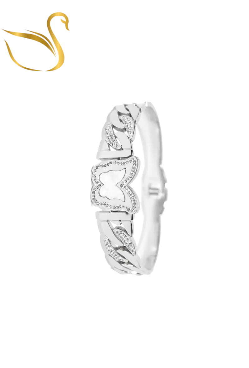 Grossiste Emma Fantaisies - Jonc papillon Argent