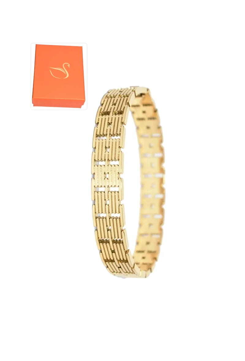Grossiste Emma Fantaisies - Coffret cadeaux jonc bracelet Or