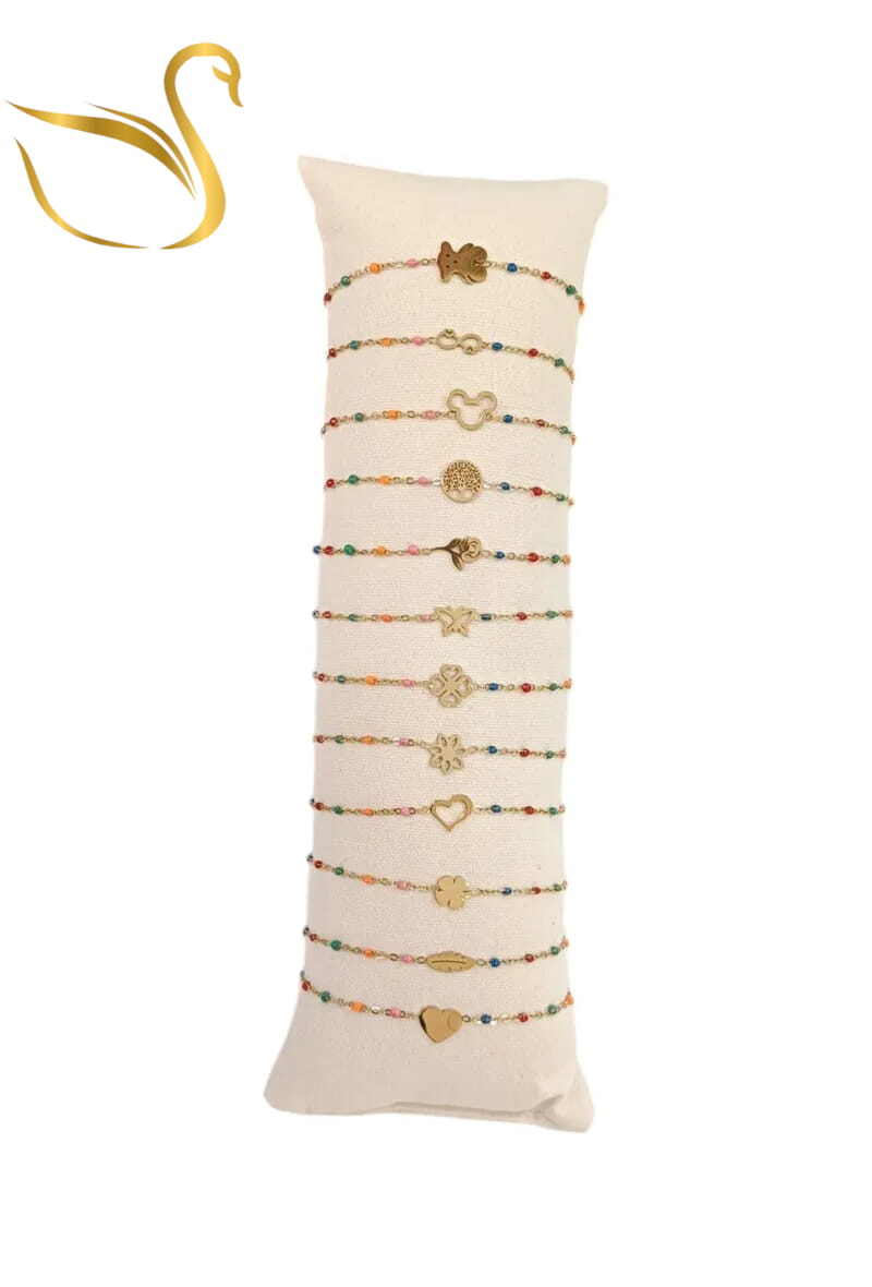 Grossiste Emma Fantaisies - Bracelet avec présentoire Or