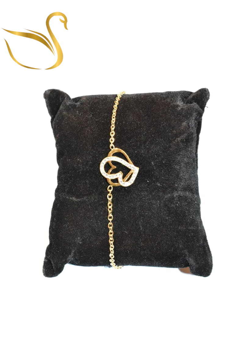 Grossiste Emma Fantaisies - Bracelet Coeur Or