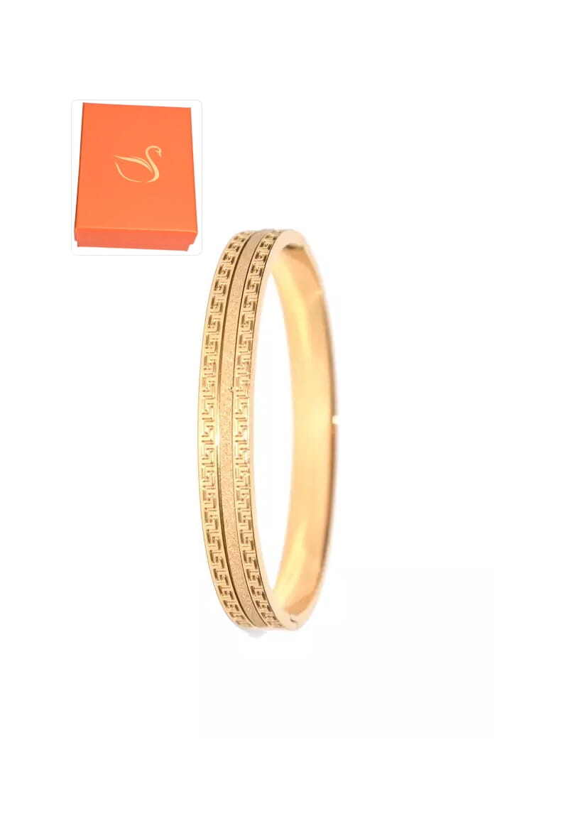 Grossiste Emma Fantaisies - Coffret cadeaux jonc bracelet Or
