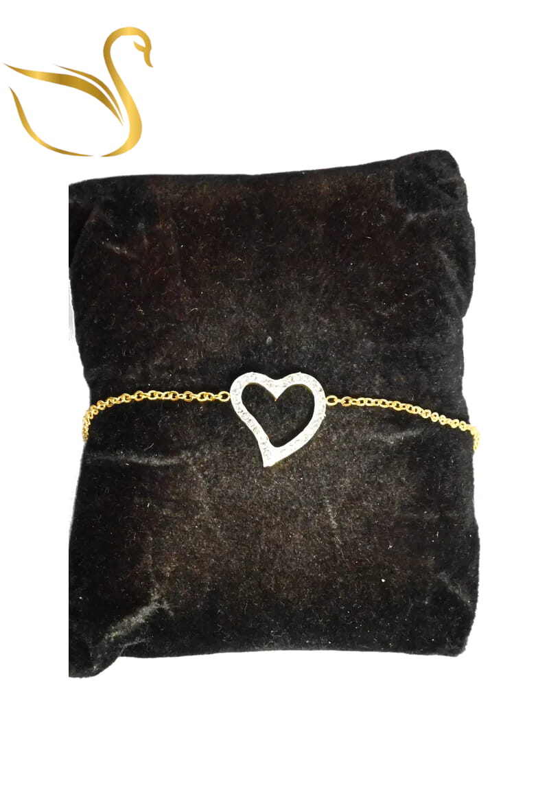 Grossiste Emma Fantaisies - Bracelet Coeur Or
