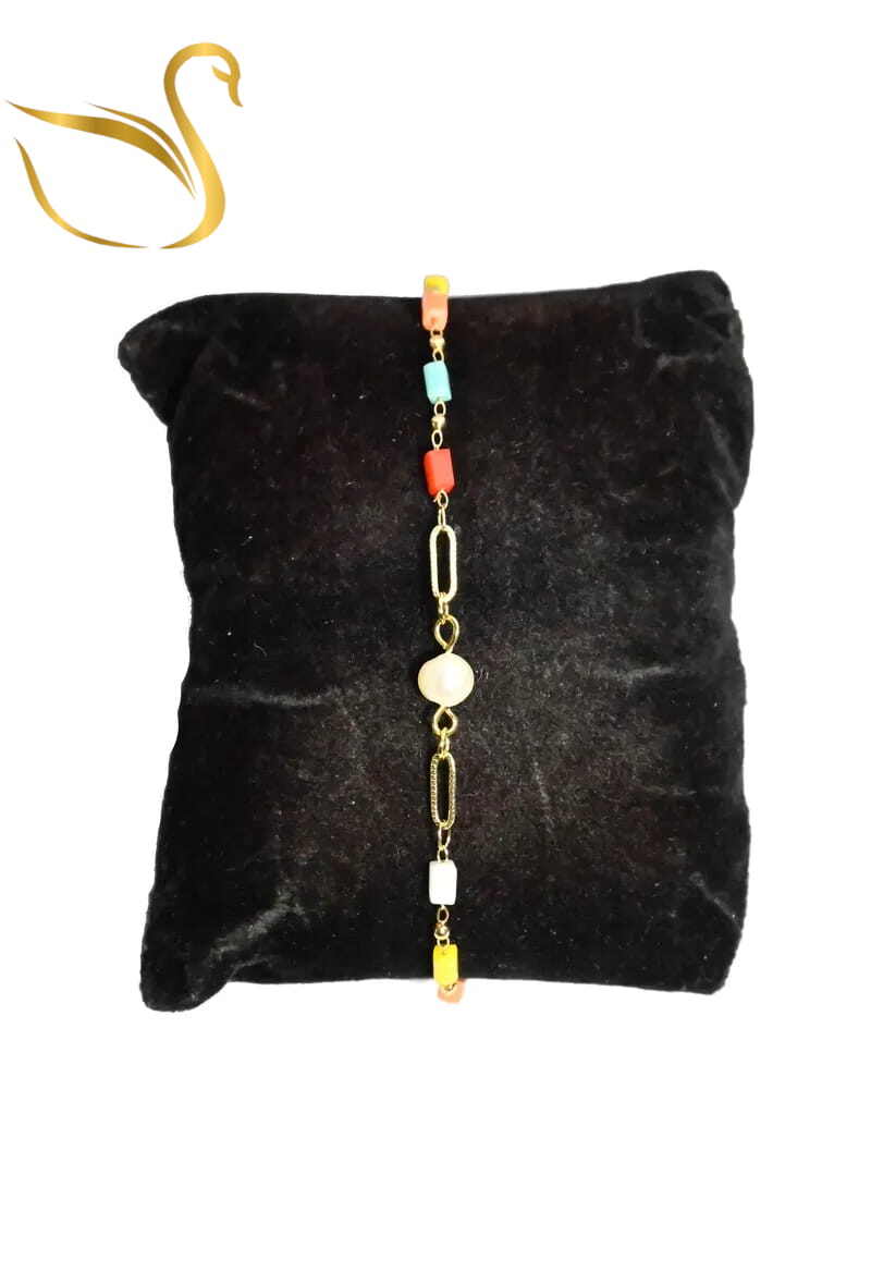 Grossiste Emma Fantaisies - Bracelet perle Or