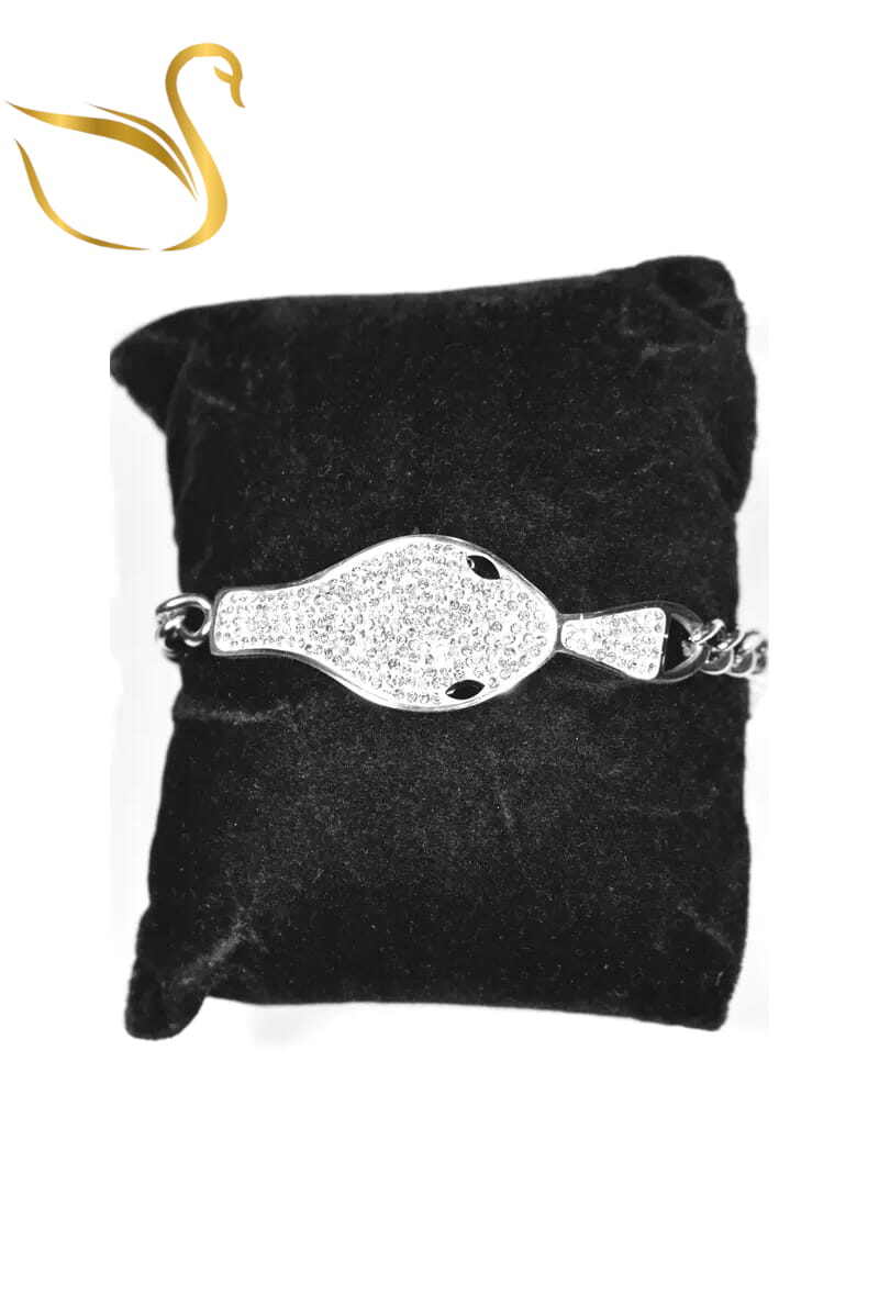 Grossiste Emma Fantaisies - Bracelet serpent Argent