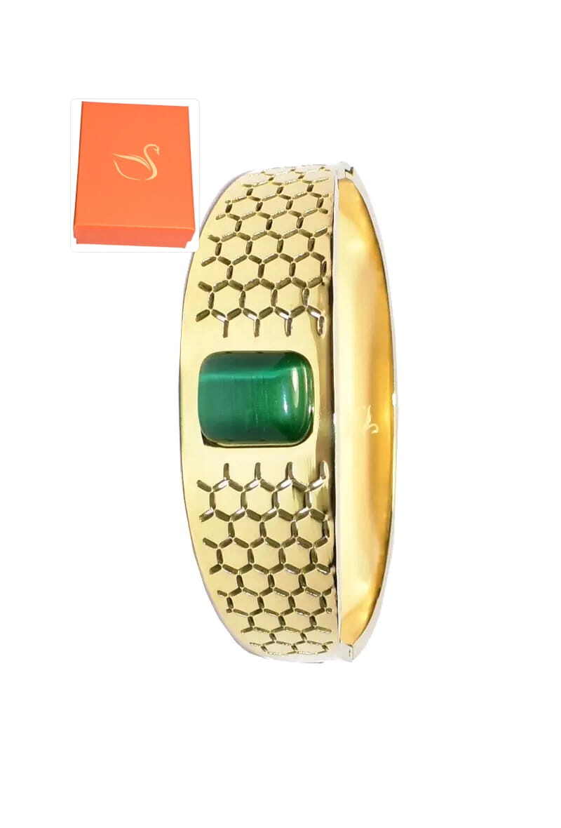Grossiste Emma Fantaisies - Coffret cadeaux jonc bracelet Or
