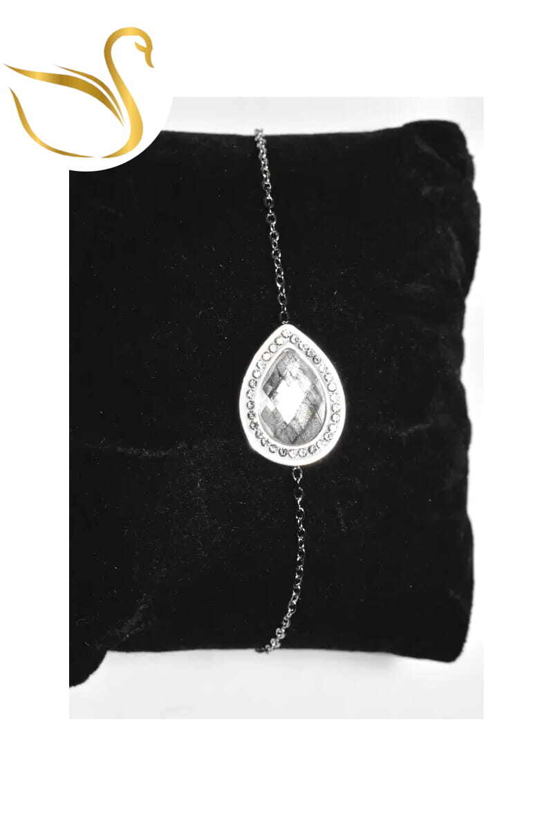 Grossiste Emma Fantaisies - Bracelet goutte Argent