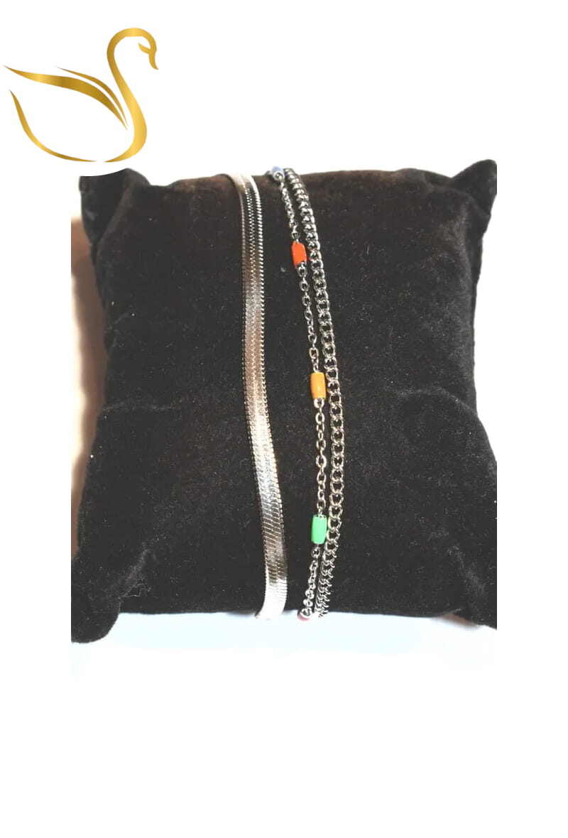 Grossiste Emma Fantaisies - Bracelet plat Argent