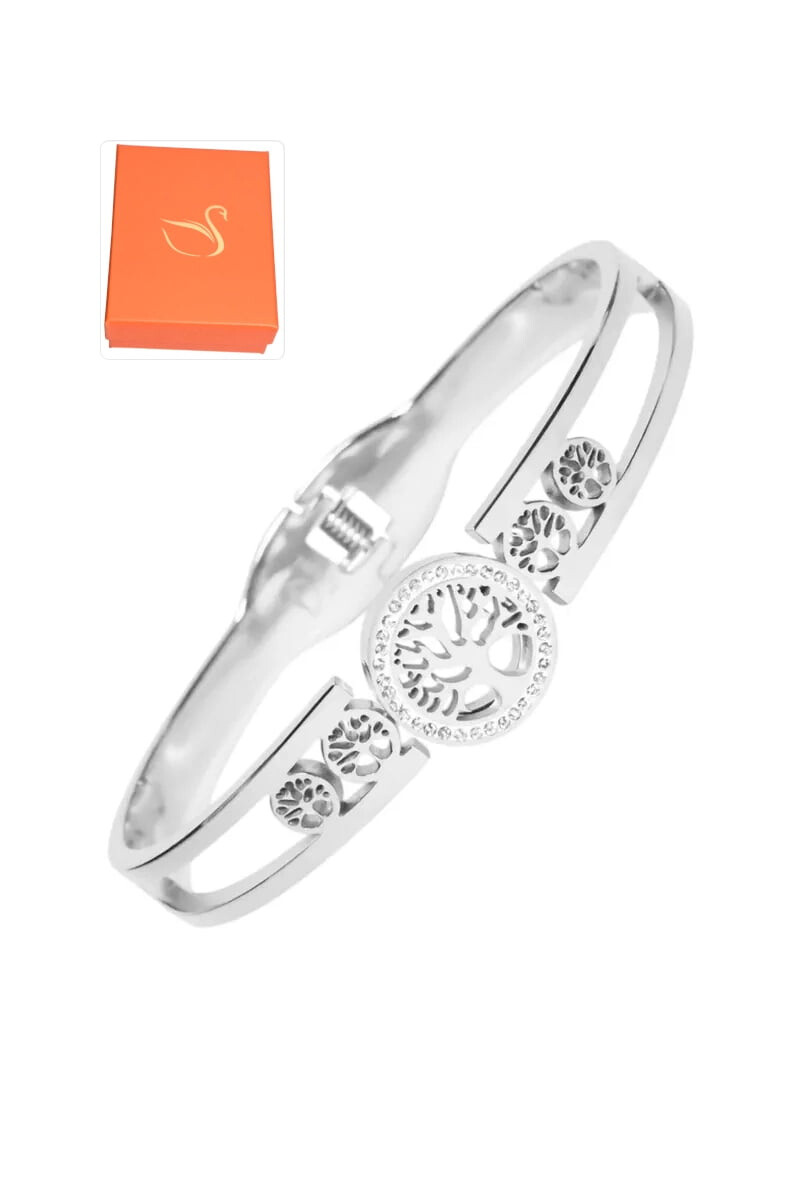 Wholesaler Emma Fantaisies - Gift box tree of life bangle