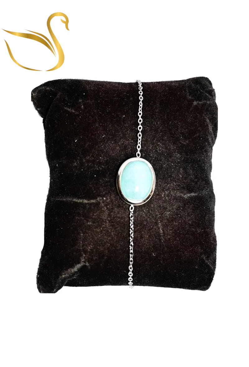 Grossiste Emma Fantaisies - Bracelet pierre minérale Argent