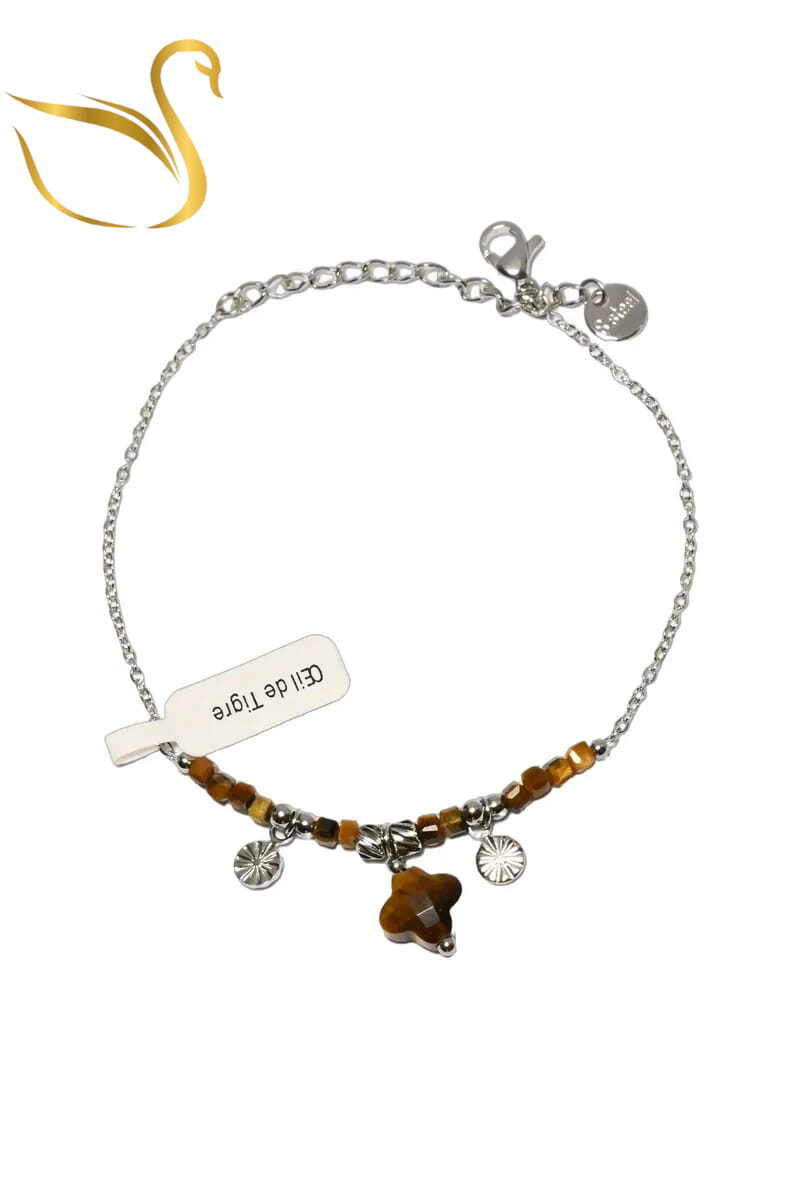 Grossiste Emma Fantaisies - Bracelet oeil de tigre