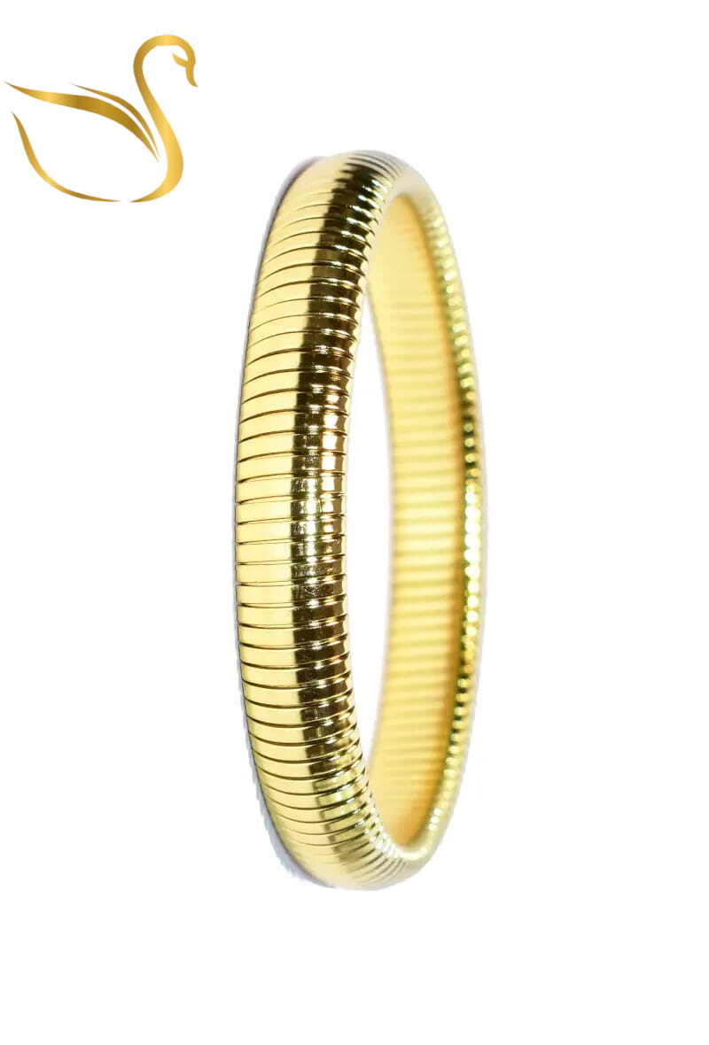 Grossiste Emma Fantaisies - Jonc bracelet Or