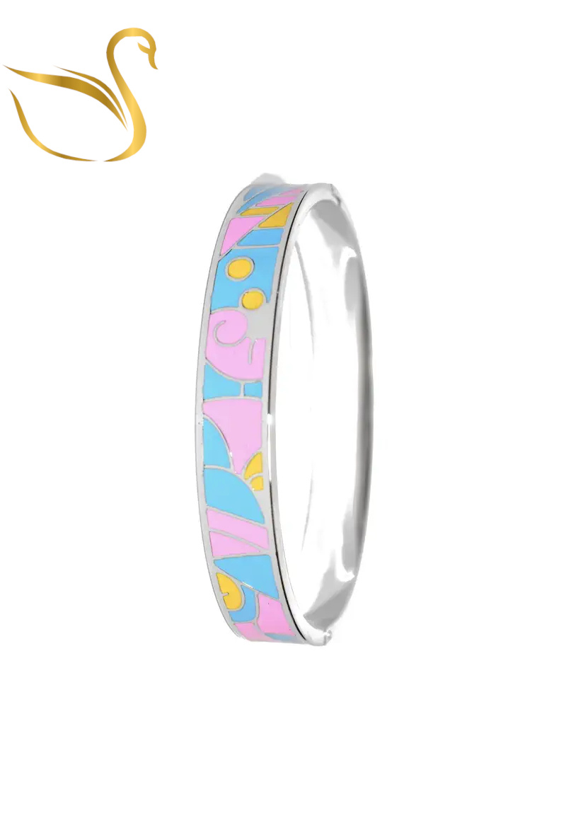 Grossista Emma Fantaisies - Bracciale Thailandese in Argento Colorato